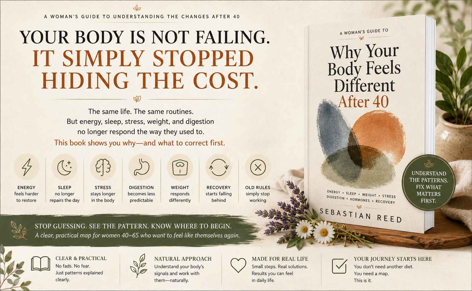 Your body is not failing, it simply stopped hiding the cost
